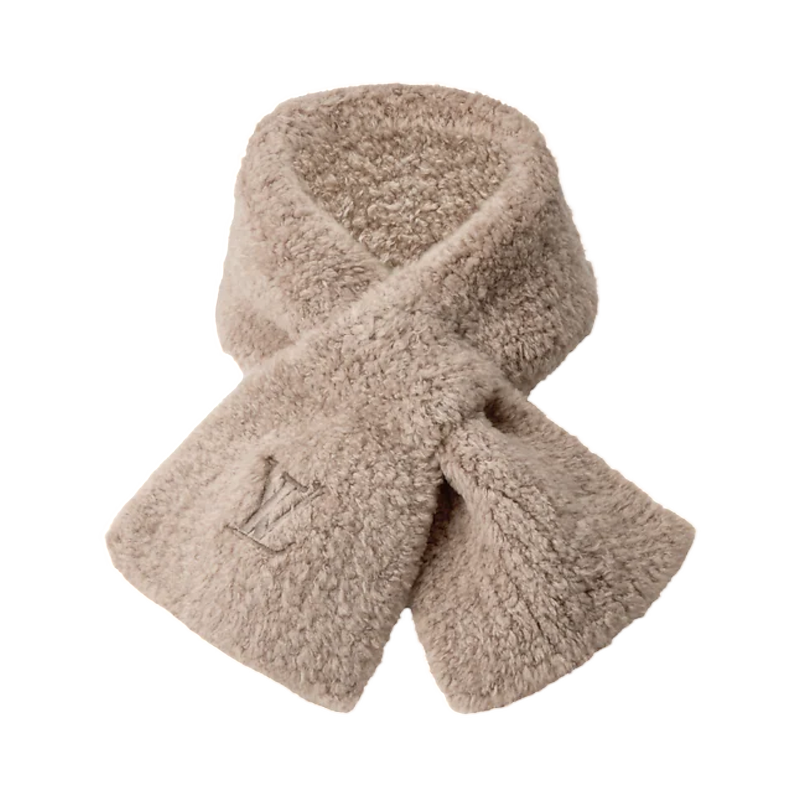 M9A209 Louis Vuitton Only LV Mini Comfy Scarf Greige