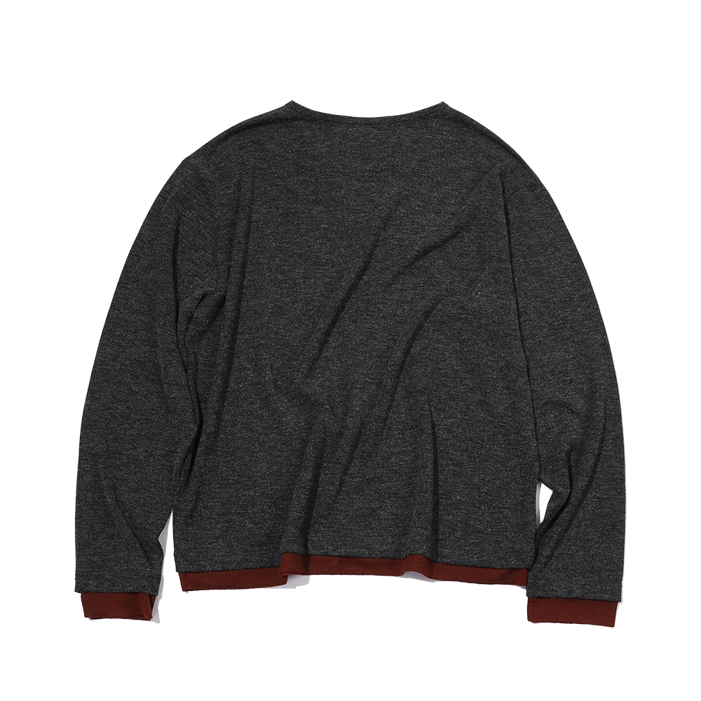 메인부스 컴포트 레이어드 스웨터 차콜(MAINBOOTH Comfort Layered Sweater Charcoal) - 2