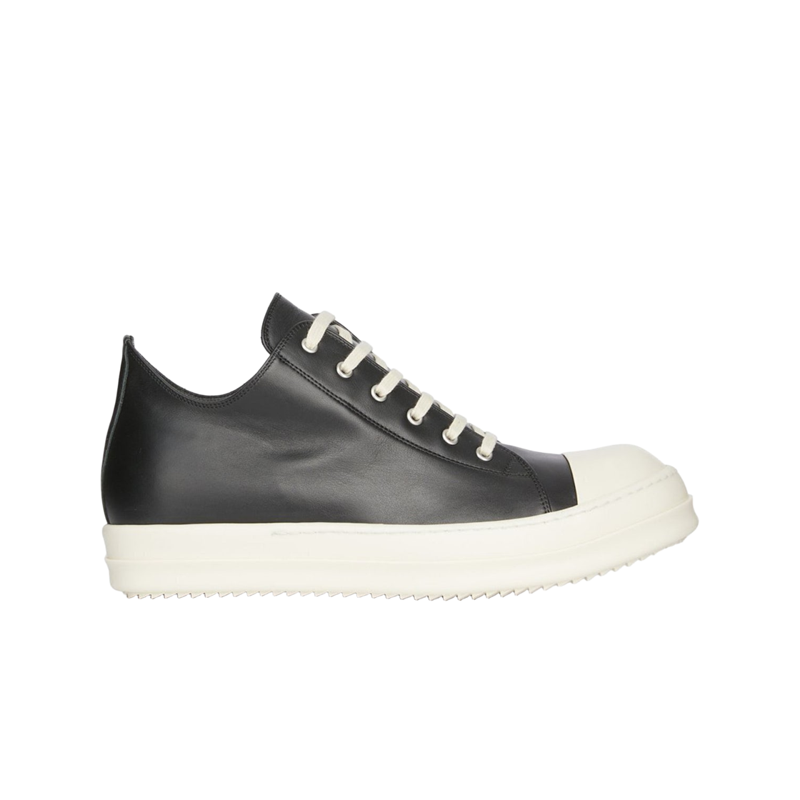 RU02F4891LCO-911 Rick Owens Concordians Low Sneakers Black Milk