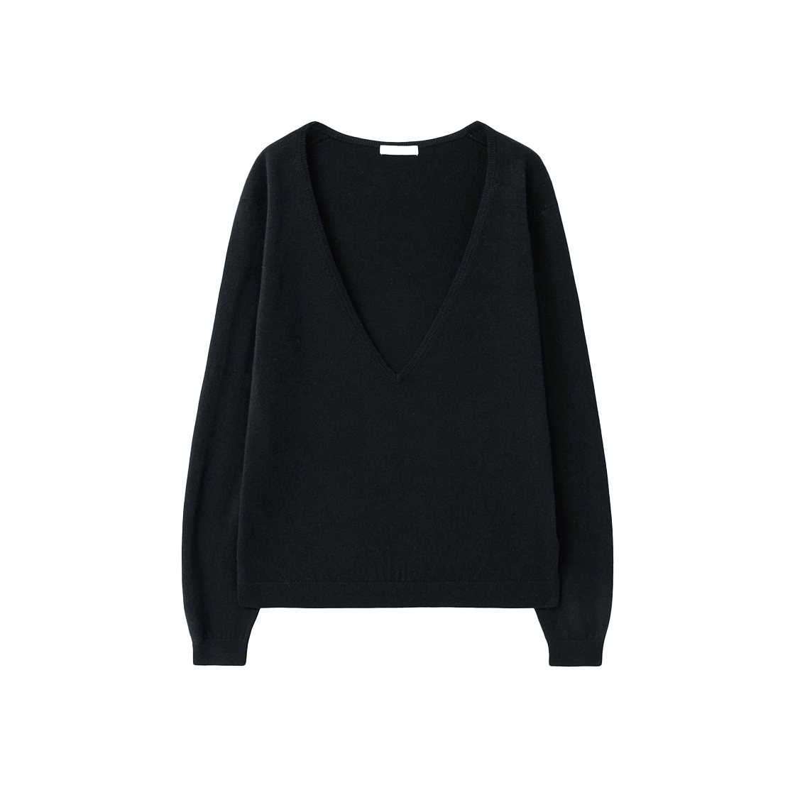 IW2F4KT72BK INSILENCE WOMEN Deep V-Neck Knit BLACK