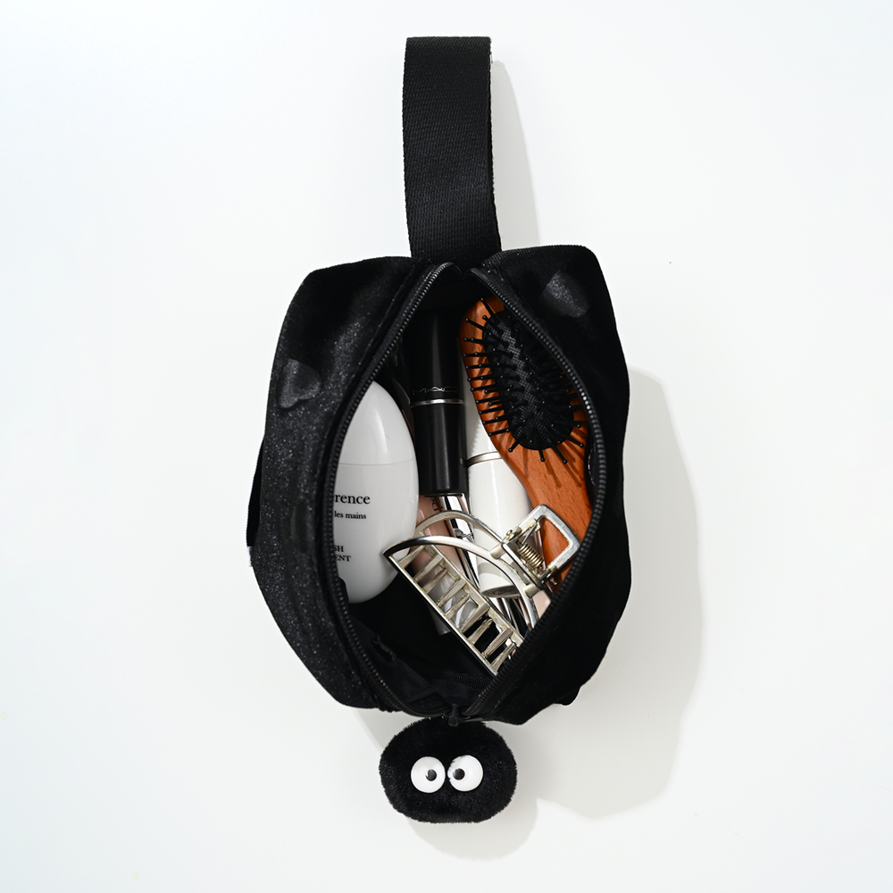 마크니 네모 브레드 파우치 하트 블랙(MACNI Nemo Bread Pouch Heart Black) - 4