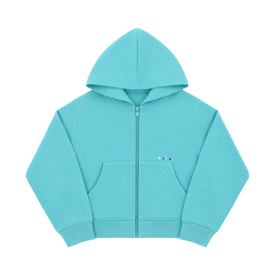 26FW51951 Kikozy Macaroon Hood zip up_Mint