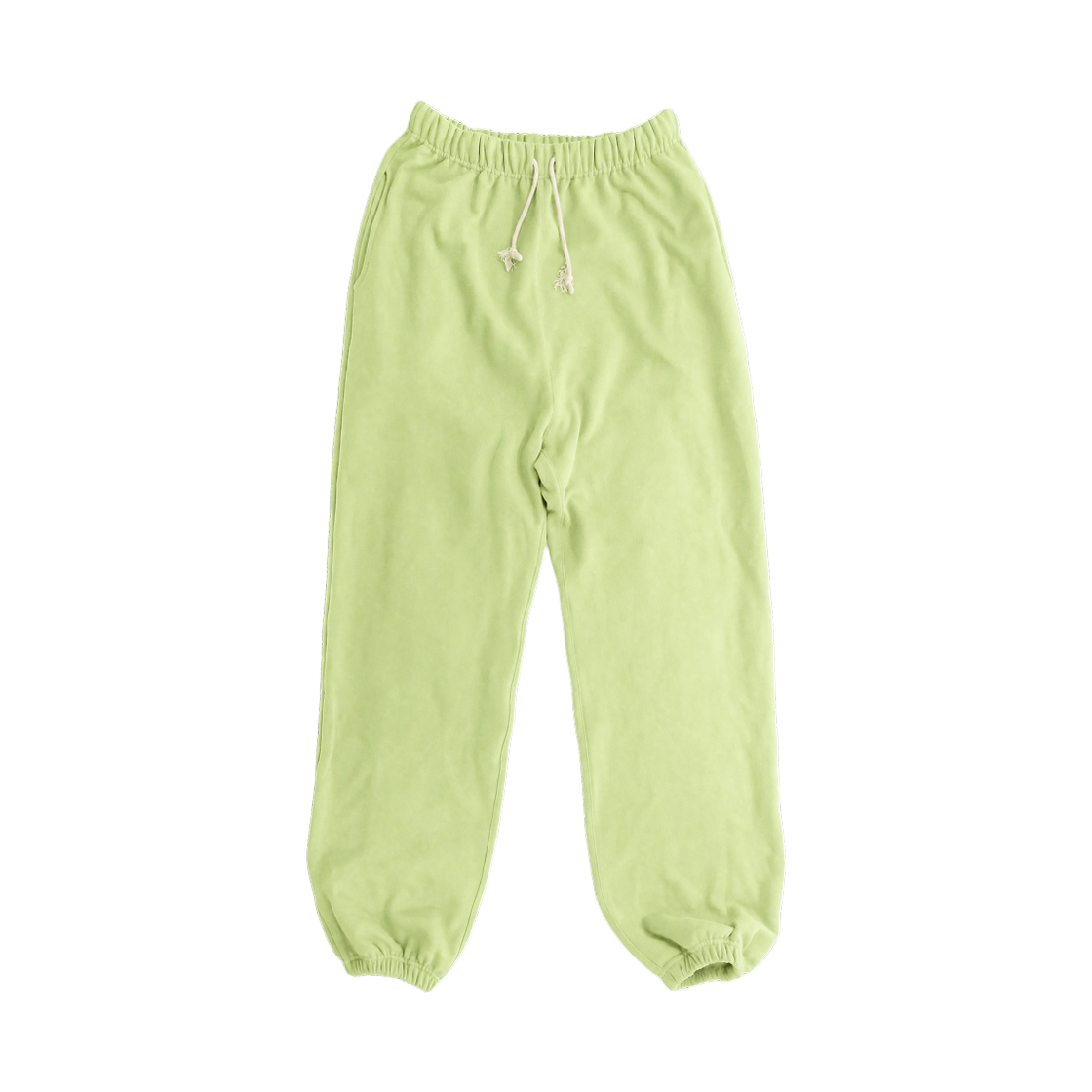26FW51957 Kikozy Macaroon Sweat Pants_Lime