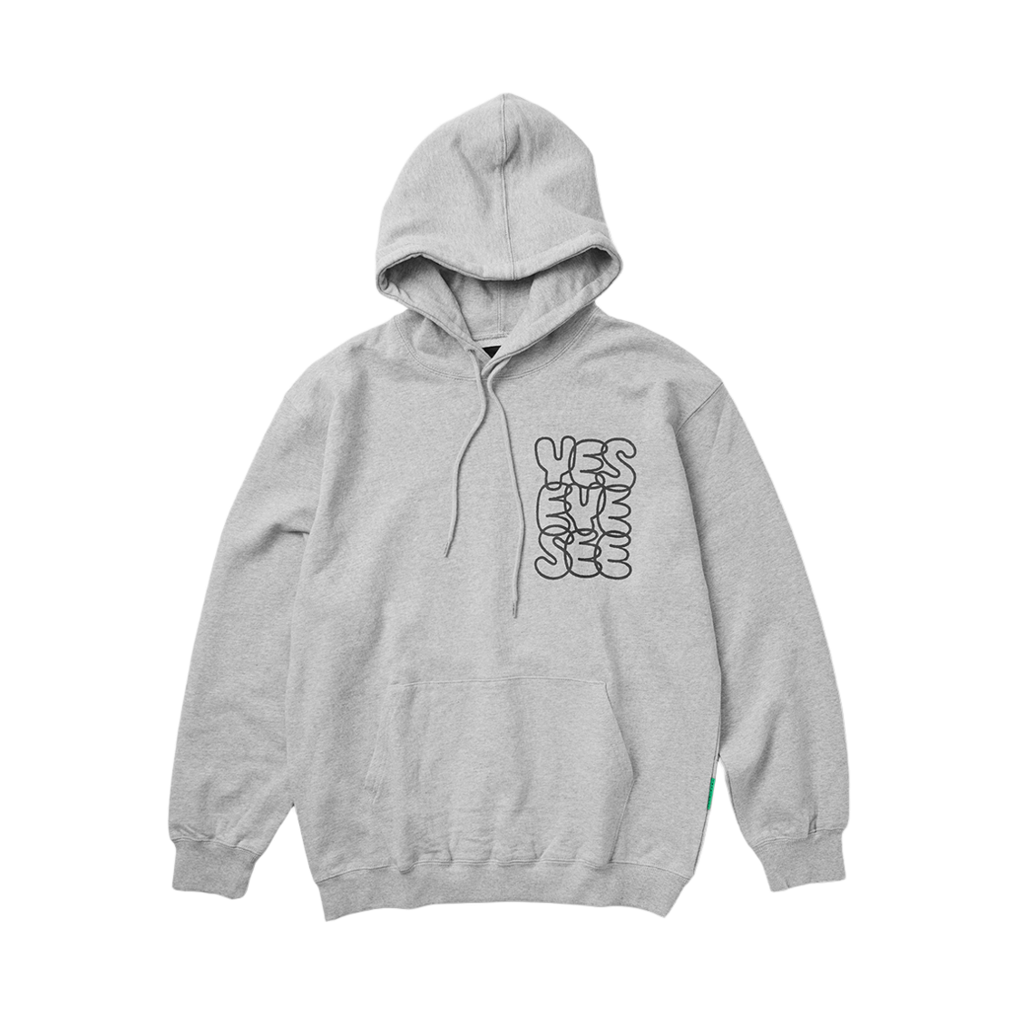 YS220TSWHO01GRE YESEYESEE C-Logo Hoodie Grey