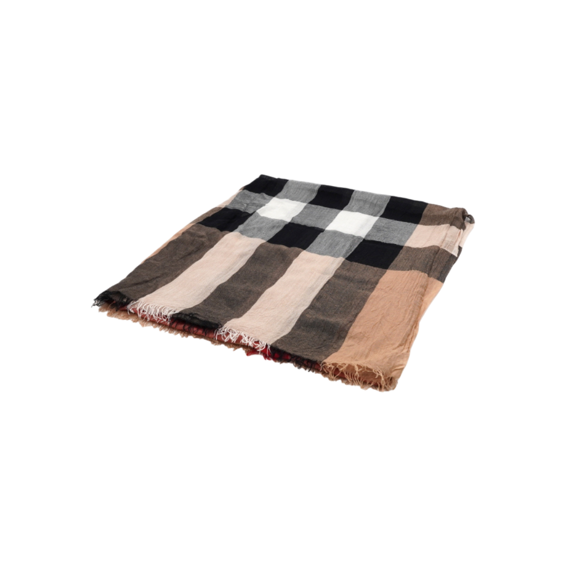 ITJ3KQBQUIQ5 Burberry Check Shawl Scarf