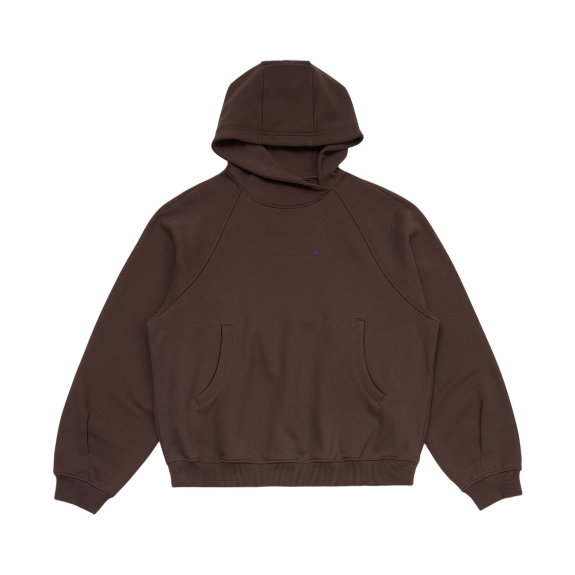 BP01FWHD0101BR Ader Error Hoodie Product. 18 Brown