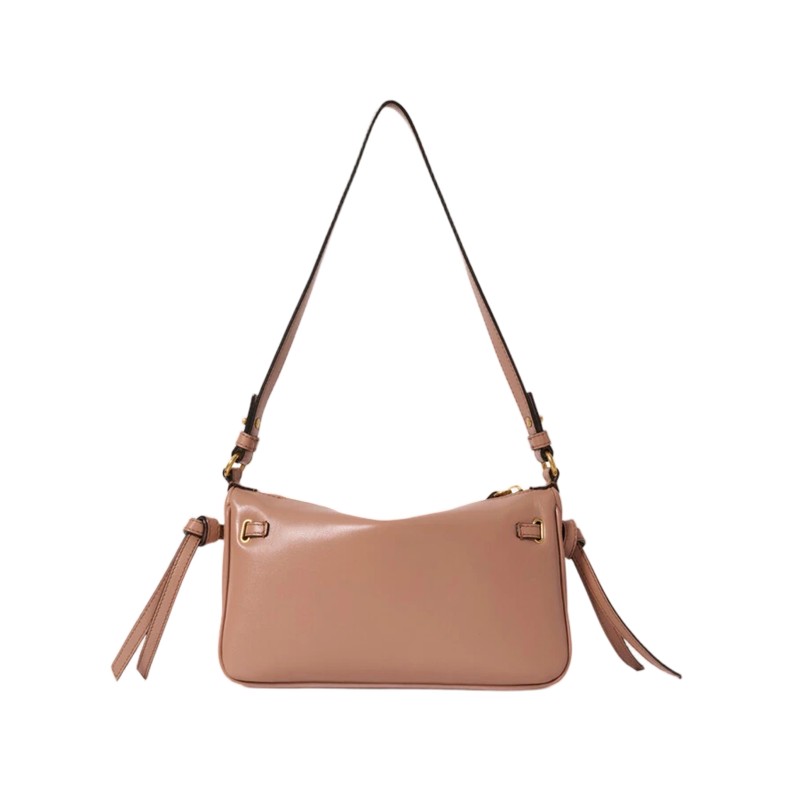 (W) 끌로에 미니 패딩턴 슬링 파우치 스트랩 소프트 레더 토니 브라운((W) Chloe Mini Paddington Sling Pouch with Strap in Soft Leather Tawny Brown) - 2