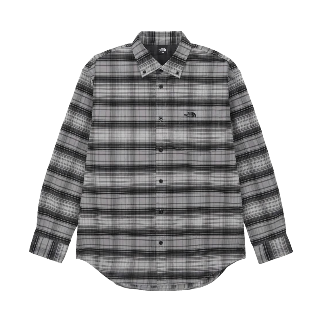 NH8LS50B The North Face Everpeak L/S Shirts Charcoal - 26FW