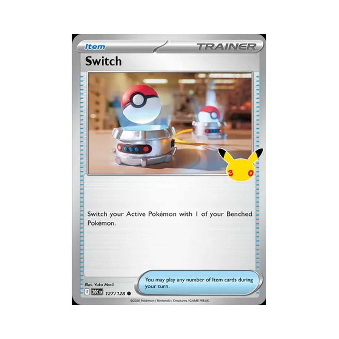 30C127-128 Pokemon TCG Switch C 30th Celebration (English Ver.)