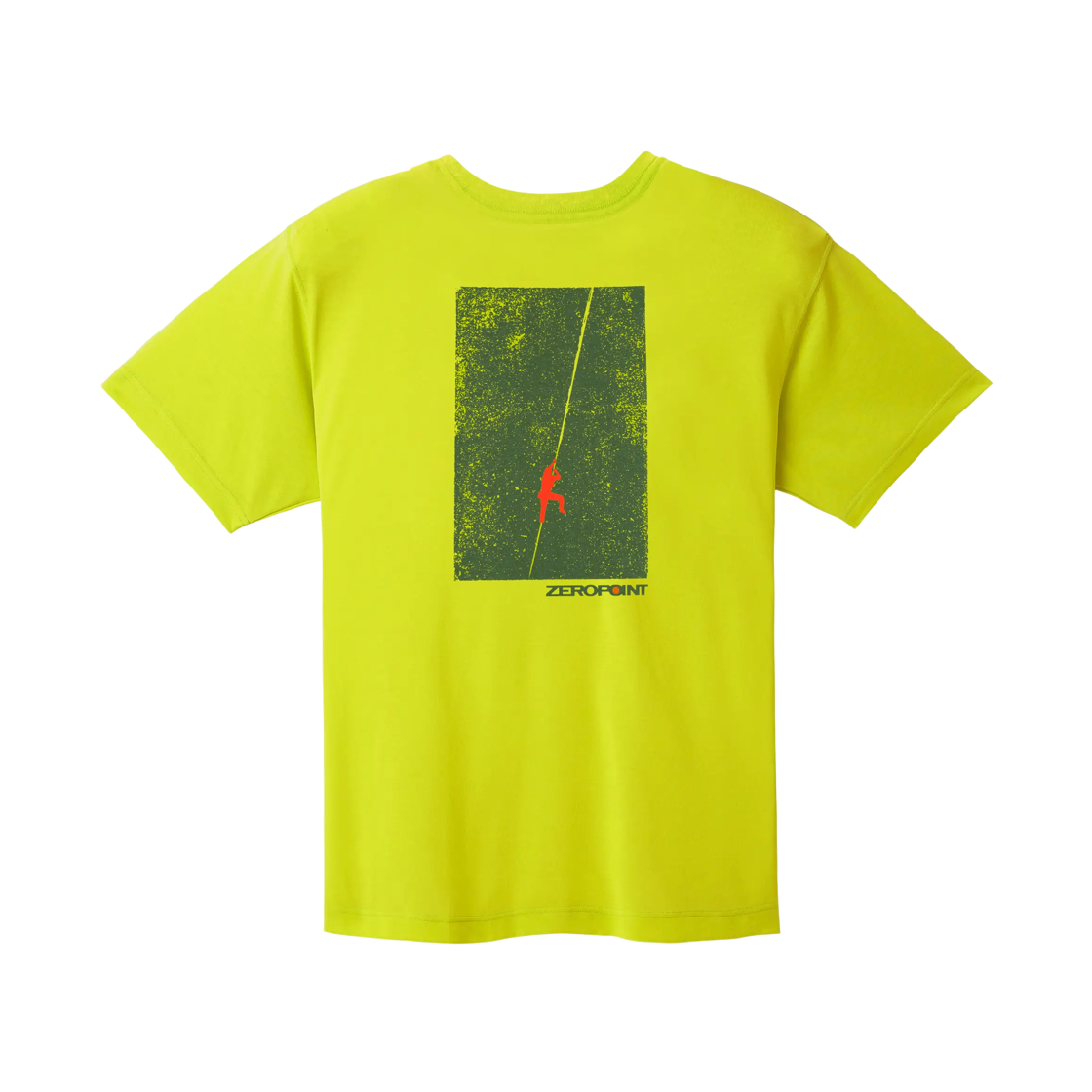 몽벨 위크론 제로 포인트 크랙 티셔츠 옐로우(Montbell Wickron Zero Point Crack T-Shirt Yellow) - 2