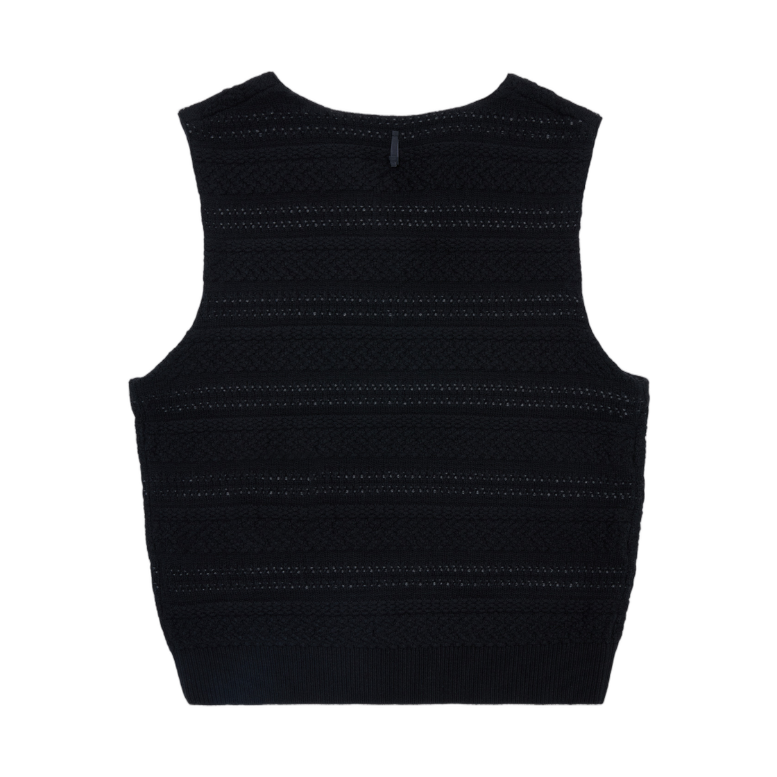 아더에러 니트 베스트 프로덕트. 33 누아르(Ader Error Knit Vest Product. 33 Noir) - 2
