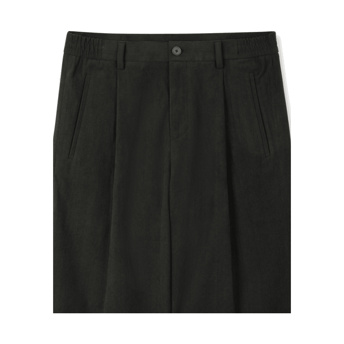 24/7 시리즈 코듀로이 세미 와이드 팬츠 차콜(24/7 series Corduroy Semi-Wide Pants Charcoal) - 3
