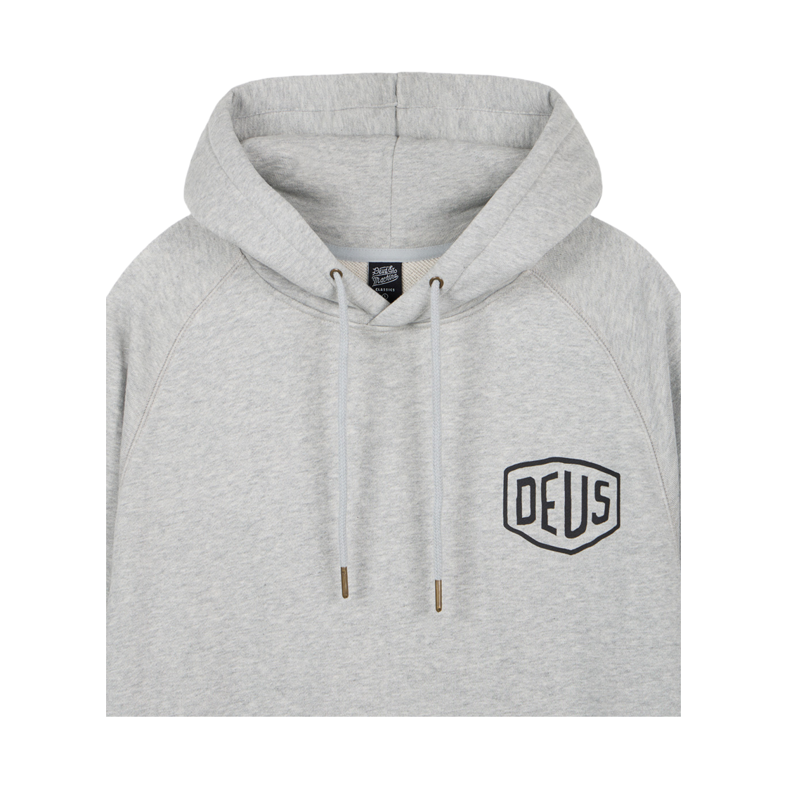 [6% 적립] 데우스 엑스 마키나 서울 컬리지 어드레스 후디 멜란지 그레이([6% 적립] Deus Ex Machina Seoul College Address Hoodie M/Grey) - 4