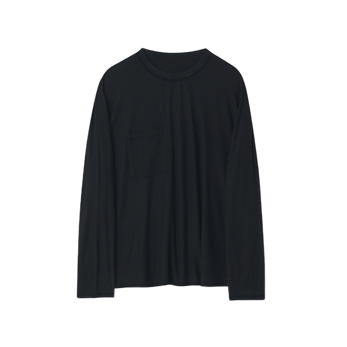 NCH26A-CT04BK CHOWOO Reversible Modal Long Sleeve Black