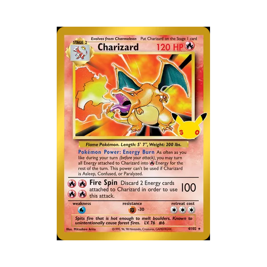 포켓몬 TCG 리자몽 RH 30주년 기념 클래식 컬렉션 (영문판)(Pokemon TCG Charizard RH 30th Celebration Classic Collection (English Ver.)) - 1