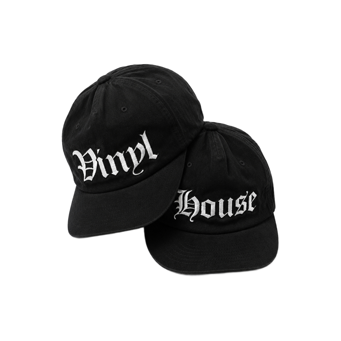 VH2GFUAB22ABK Thevinylhouse Old House Ball Cap Black