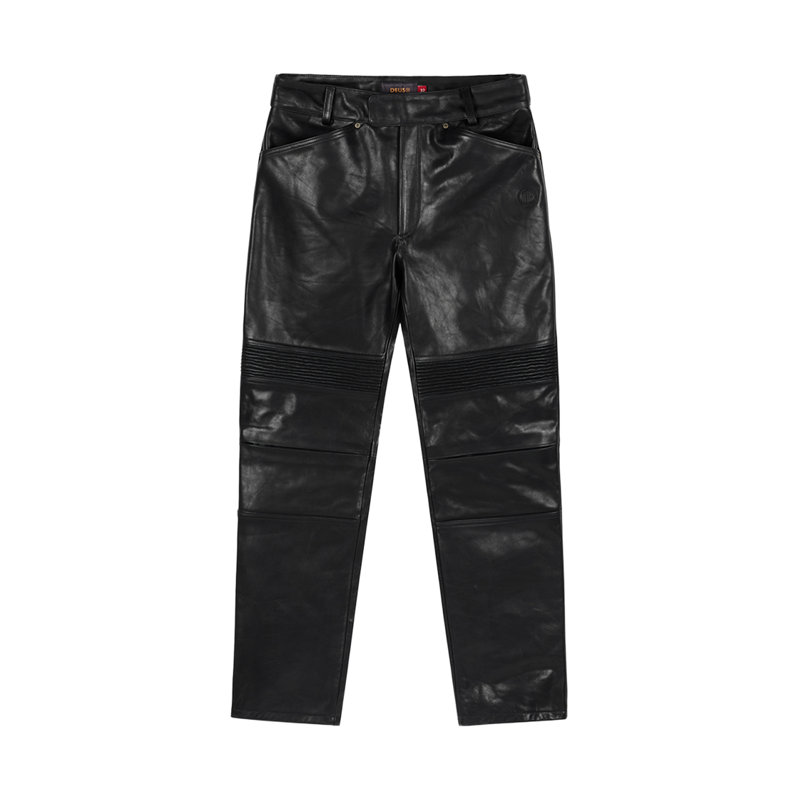 D263MPT271099 [6% 적립] Deus Ex Machina RMC Moto Leather Pant Black