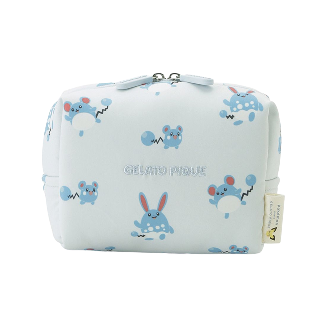 포켓몬 x 젤라또 피케 패턴 파우치 블루(Pokemon x Gelato Pique Pattern Pouch Blue)