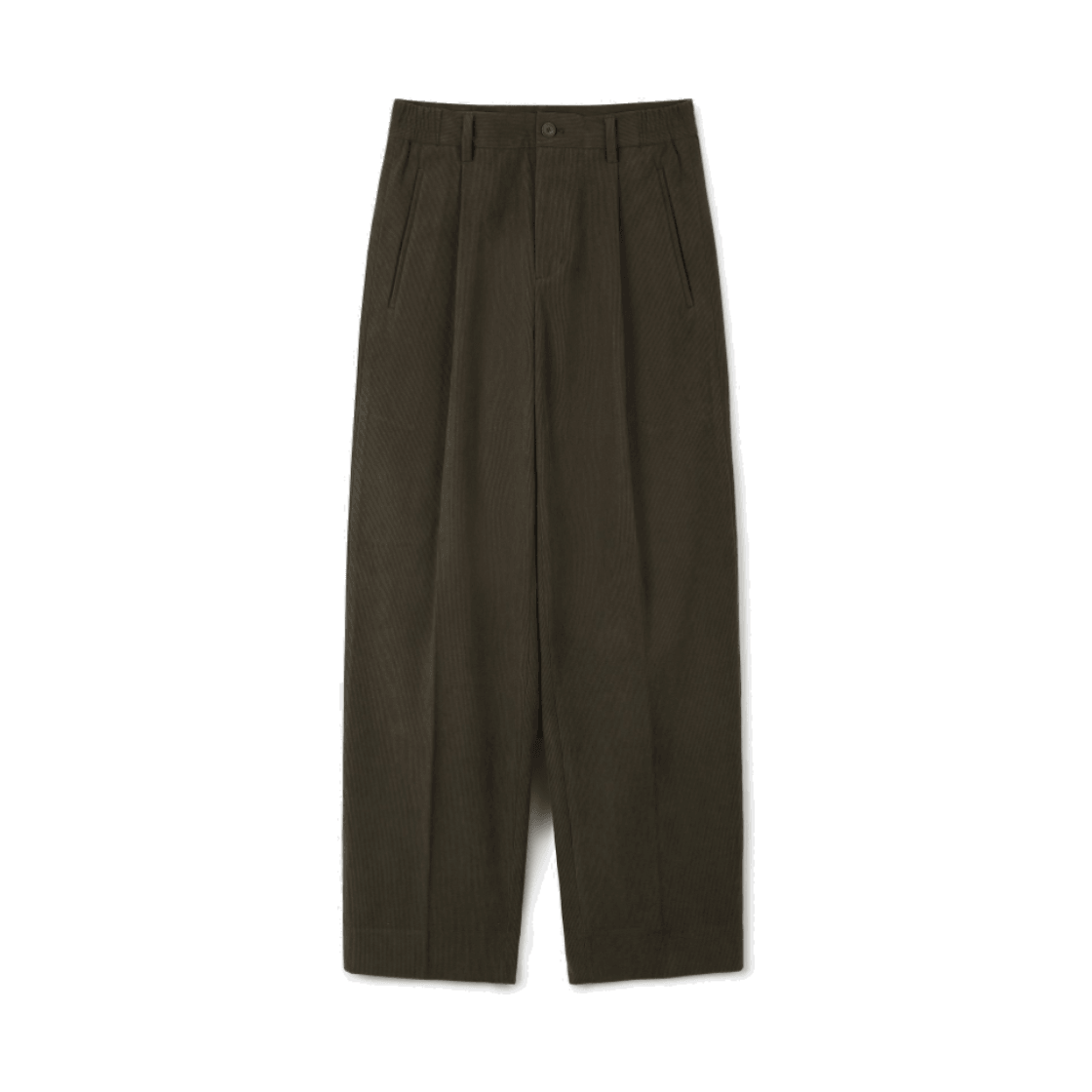 TMPAX26606BRX 24/7 series Corduroy Semi-Wide Pants Brown