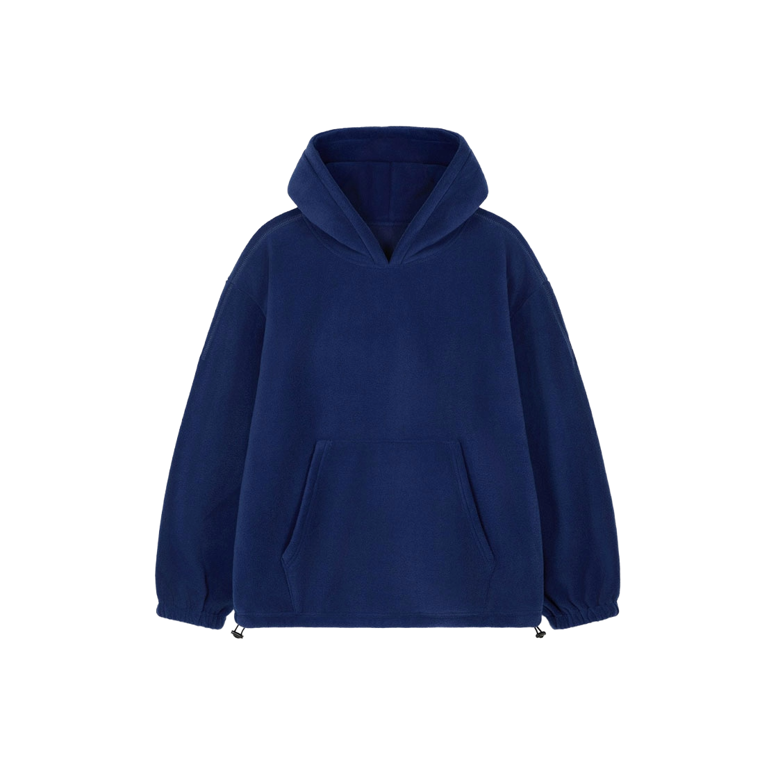 티엔지티 오버사이즈 플리스 후드 스웻셔츠 블루(TNGT Oversized Fleece Hooded Sweatshirt Blue)