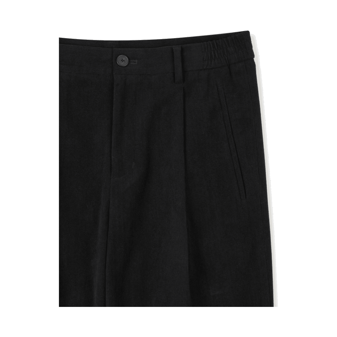 24/7 시리즈 코듀로이 세미 와이드 팬츠  블랙(24/7 series Corduroy Semi-Wide Pants Black) - 4