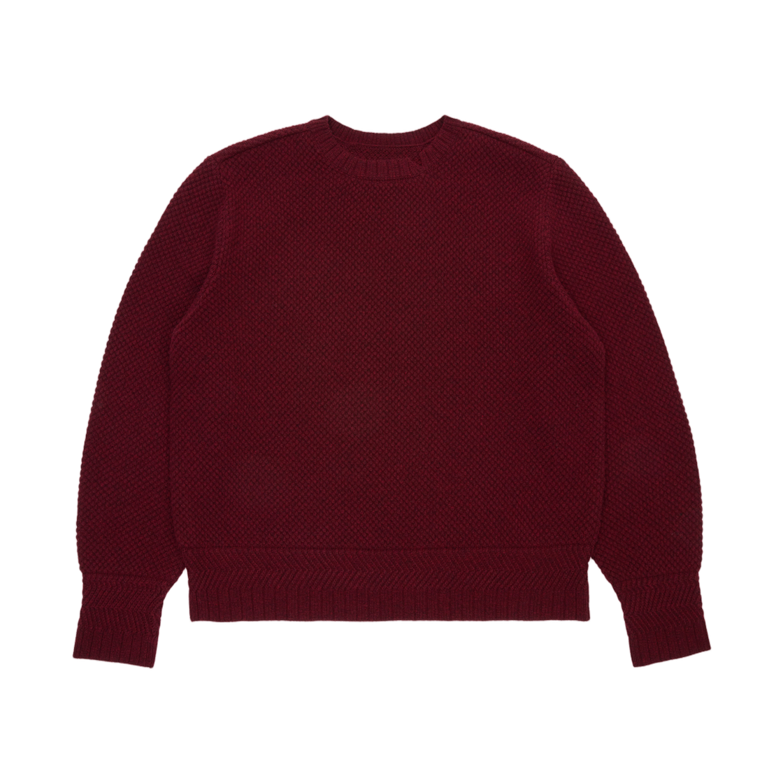 BP01FWKT0304BU Ader Error Knit Product. 36 Burgundy
