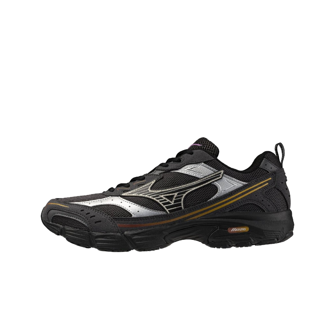 미즈노 MXR 스웨이드 블랙 샌드 블랙 스프링 크로커스 - 26FW(Mizuno MXR Suede Black Sand Black Spring Crocus - 26FW) - 2