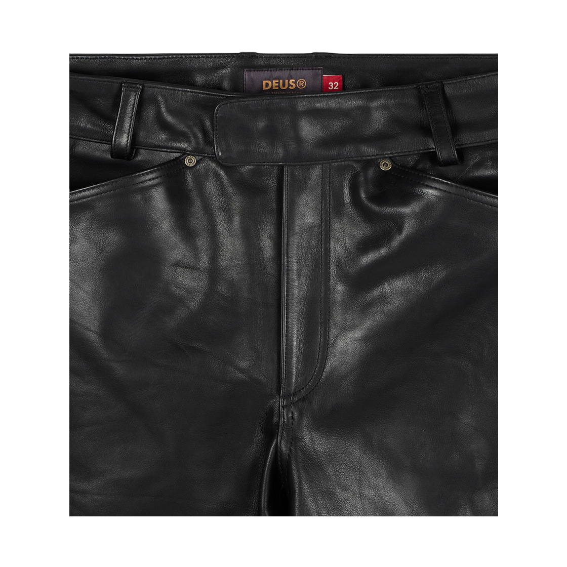 [6% 적립] 데우스 엑스 마키나 알엠씨 모토 레더 팬츠 블랙([6% 적립] Deus Ex Machina RMC Moto Leather Pant Black) - 3