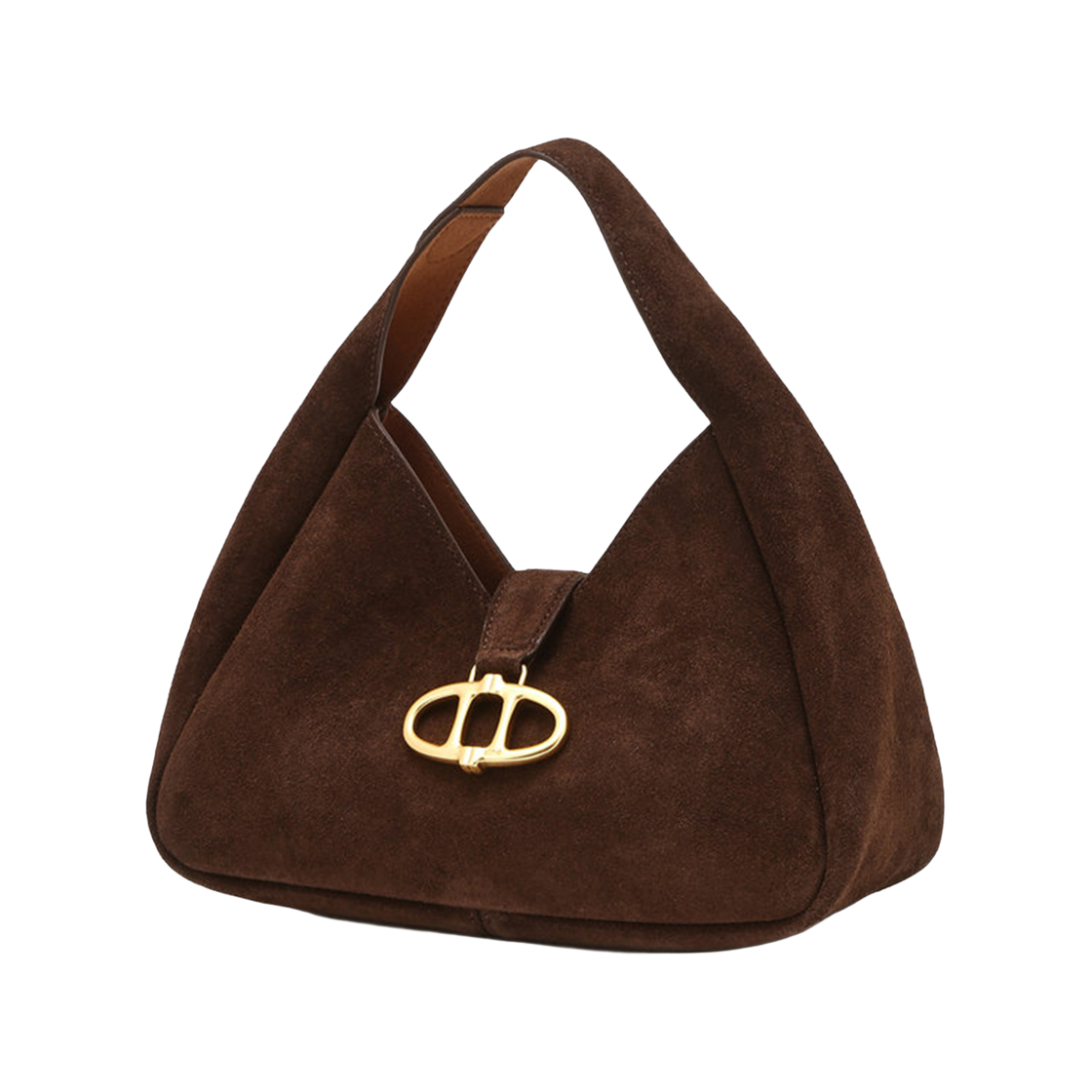 AABA6F416W3 Athe Vanessabruno Acc [Maron] Choco Brown Maron Suede Tote Bag S Dark Brown