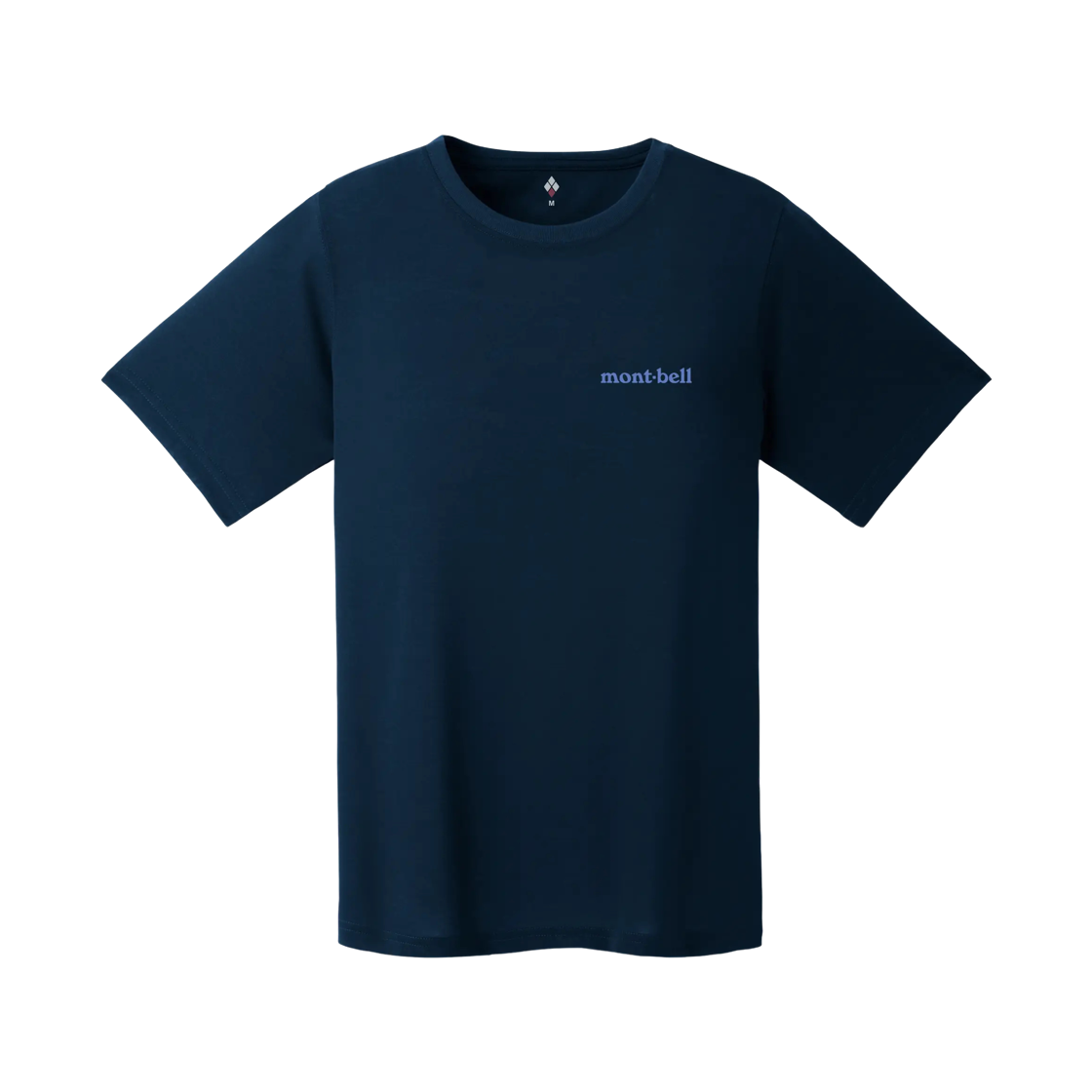 2304640 (W) Montbell Wickron Mountains & Sun T-Shirt Navy