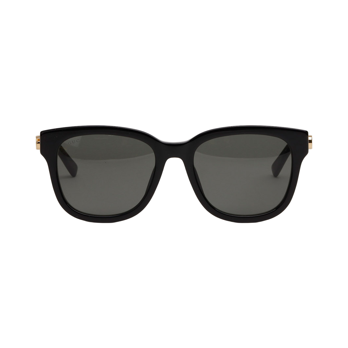 GG2126SK-001 Gucci Square Frame Acetate Sunglasses Black Grey