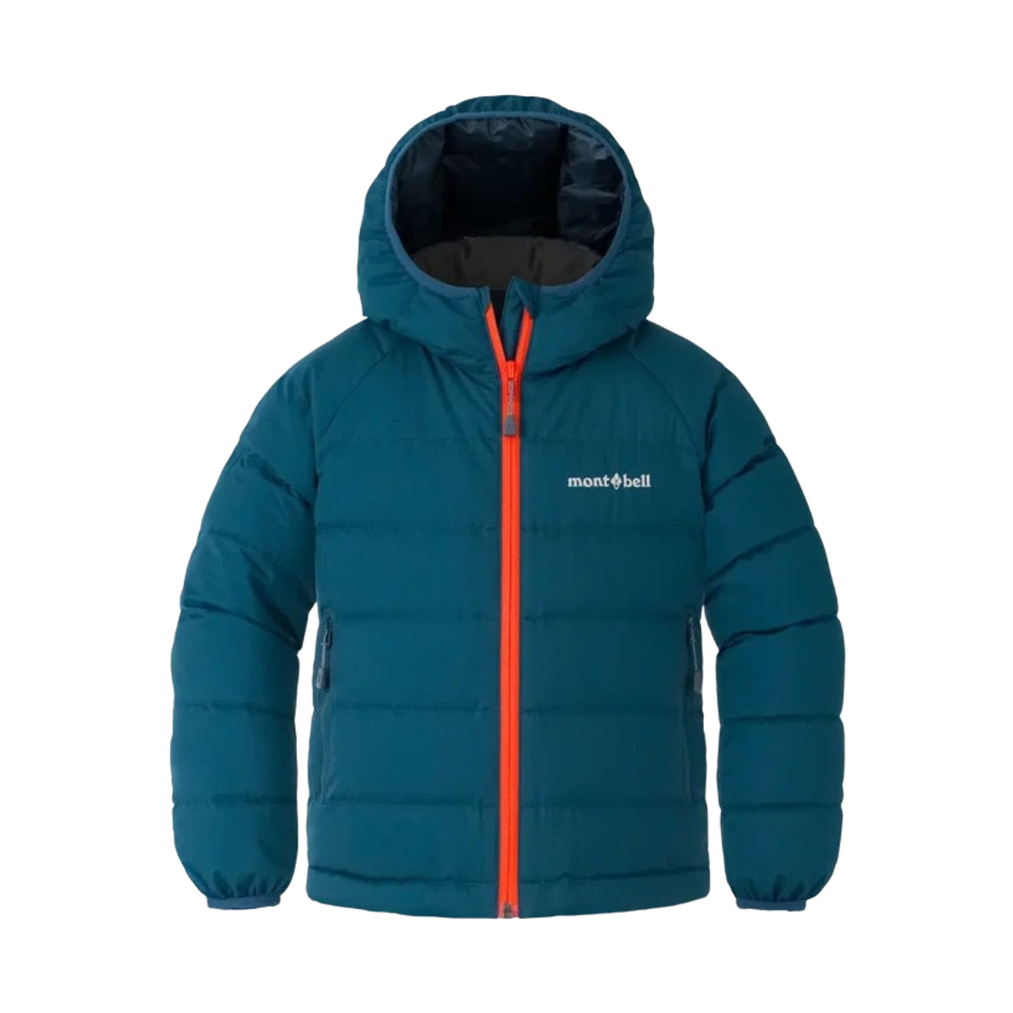 1101698 (Kids) Montbell Dry-Tec Down Parka Blue Green