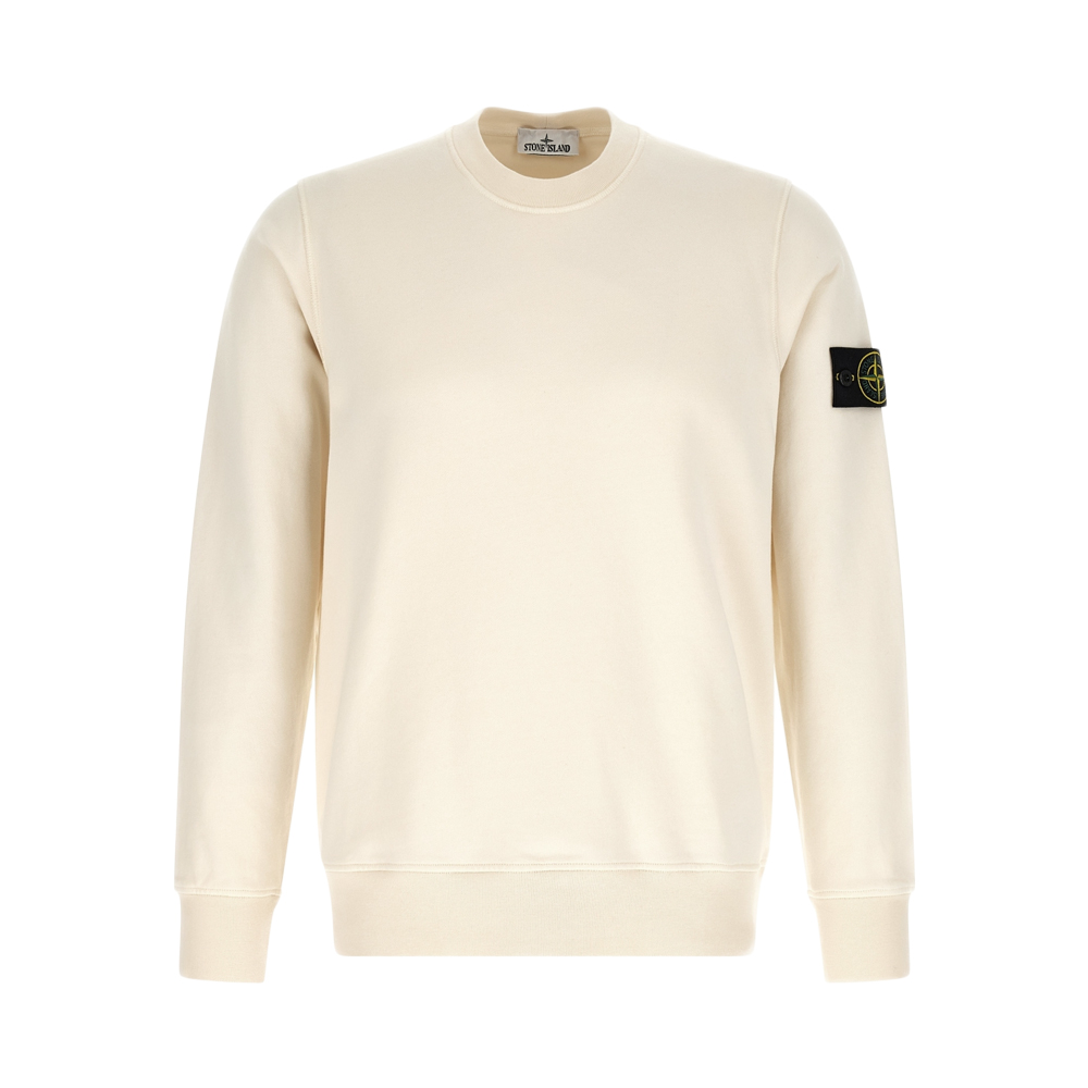 [20% 쿠폰] 스톤 아일랜드 맨투맨 아이보리 - 26SS([20% 쿠폰] Stone Island Sweatshirt Ivory - 26SS) - 2