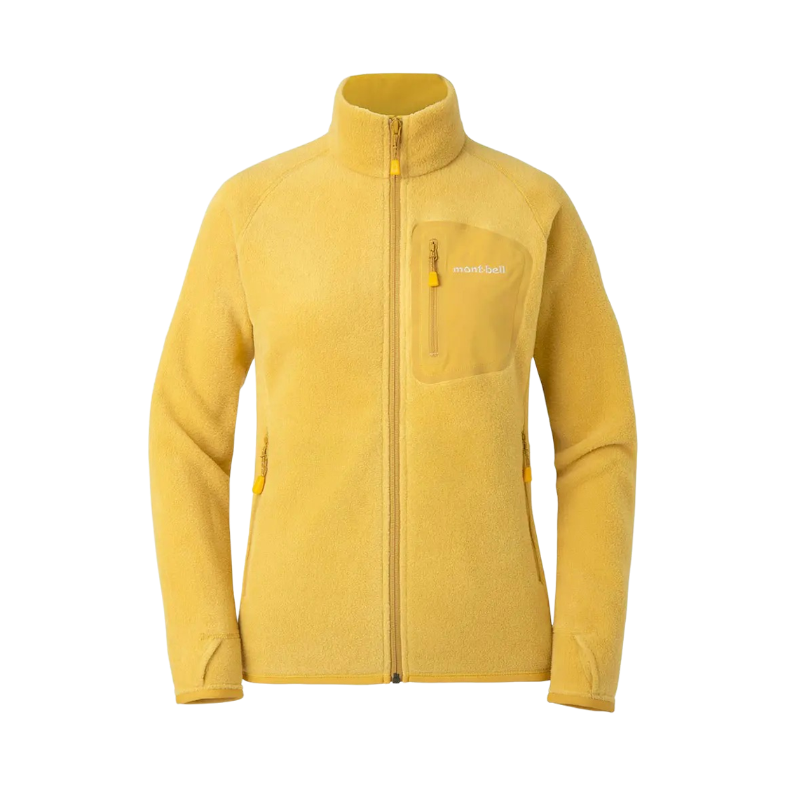 2306156 (W) Montbell Climaplus100 Jacket Yellow