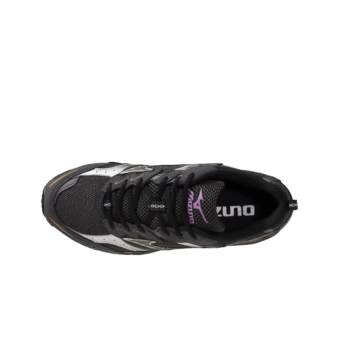 미즈노 MXR 스웨이드 블랙 샌드 블랙 스프링 크로커스 - 26FW(Mizuno MXR Suede Black Sand Black Spring Crocus - 26FW) - 4