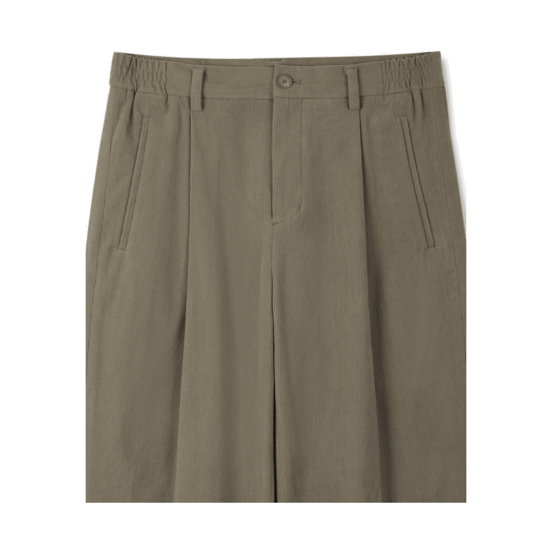24/7 시리즈 코듀로이 세미 와이드 팬츠  그레이(24/7 series Corduroy Semi-Wide Pants Gray) - 3