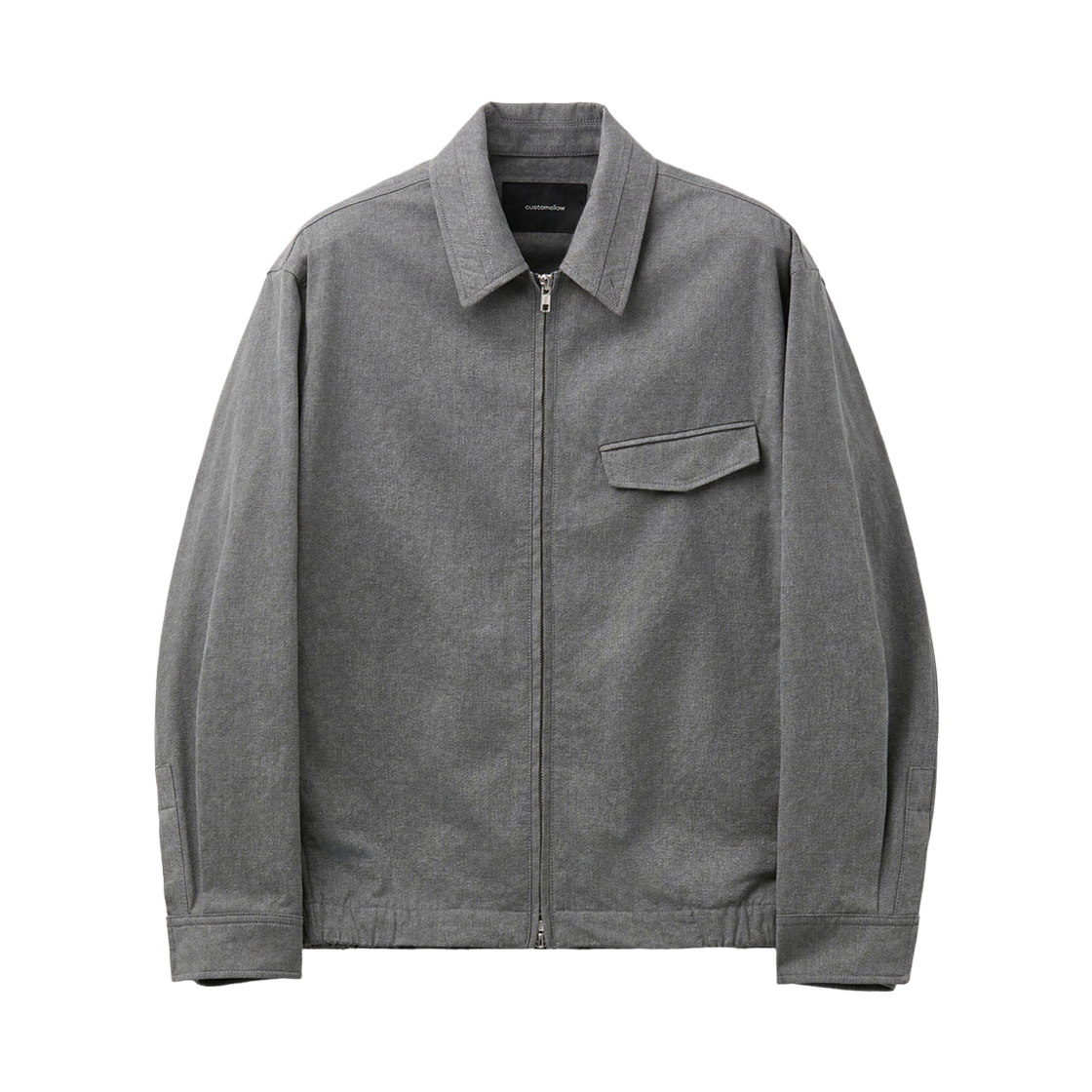 CWSAW26721GYX Customellow Cotton Blouson Shirt Gray
