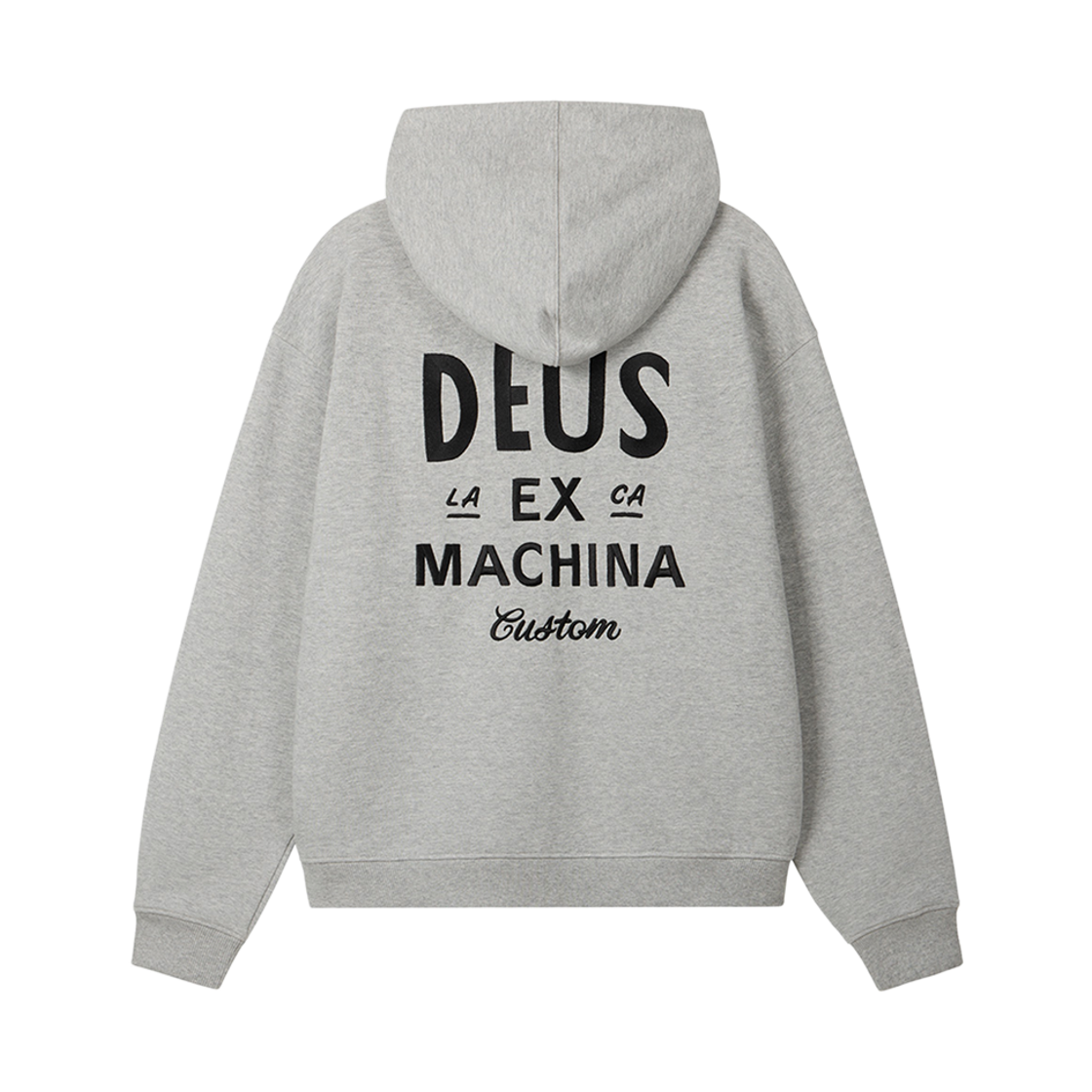 D263UZH210093 [6% 적립] Deus Ex Machina Custom Zip Hoodie M/Grey