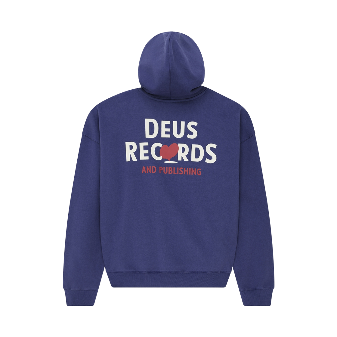 D264UHD132060 [6% 적립] Deus Ex Machina Deep Cut Hoodie Blue
