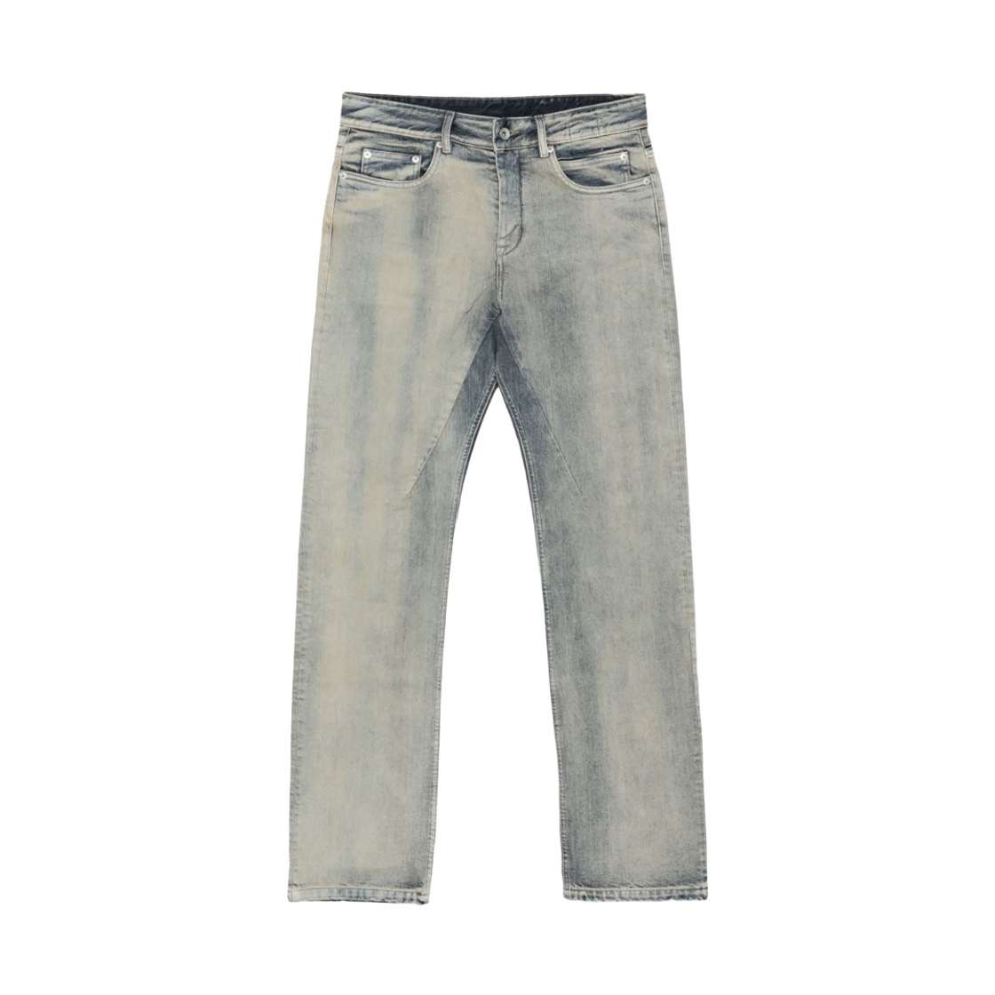 DU02E7397-DMP-38 Rick Owens Drkshdw Fog Cut Pants Mineral Pearl