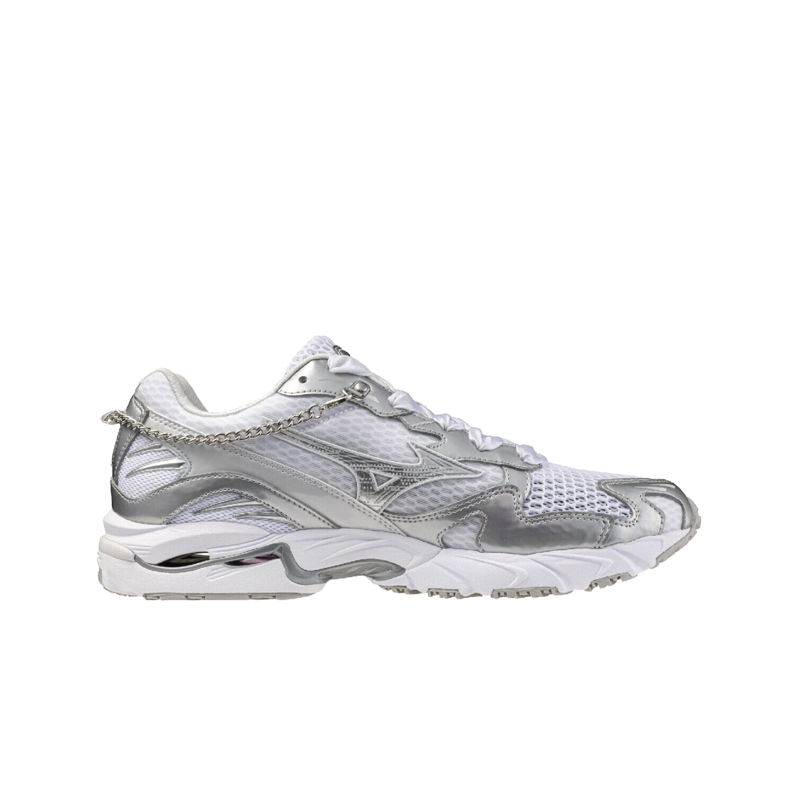 미즈노 우먼 웨이브 라이더 10 주얼 클라우드스케이프 실버 얼티밋 그레이 - 26FW(Mizuno Women Wave Rider 10 Jewel Cloudscape Silver Ultimate Gray - 26FW) - 1