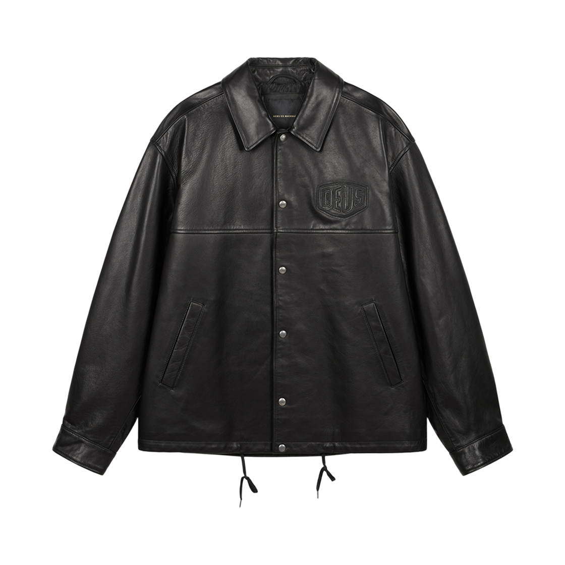 [6% 적립] 데우스 엑스 마키나 퀵 스트라이크 레더 코치 재킷 블랙([6% 적립] Deus Ex Machina Quick Strike Leather Coach Jacket Black) - 2