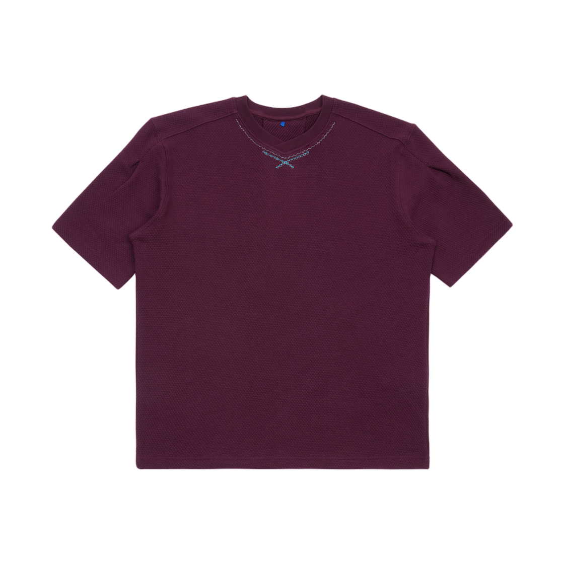 BP01FWTS0103BU Ader Error T-Shirt Product. 26 Burgundy