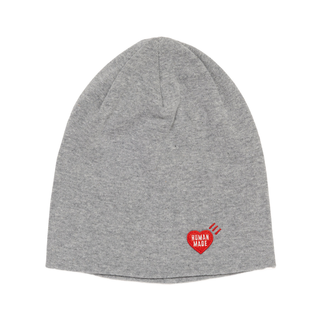 HM31GD032 Human Made Heart Badge Beanie Gray