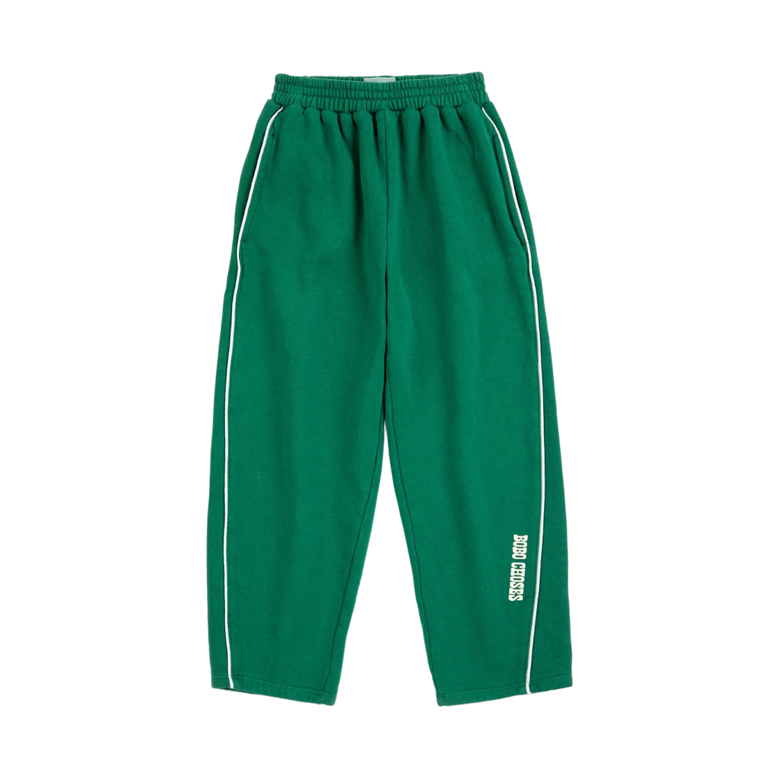 226AC059 (Kids) Bobo Choses Straight Jogging Pants Dark Green