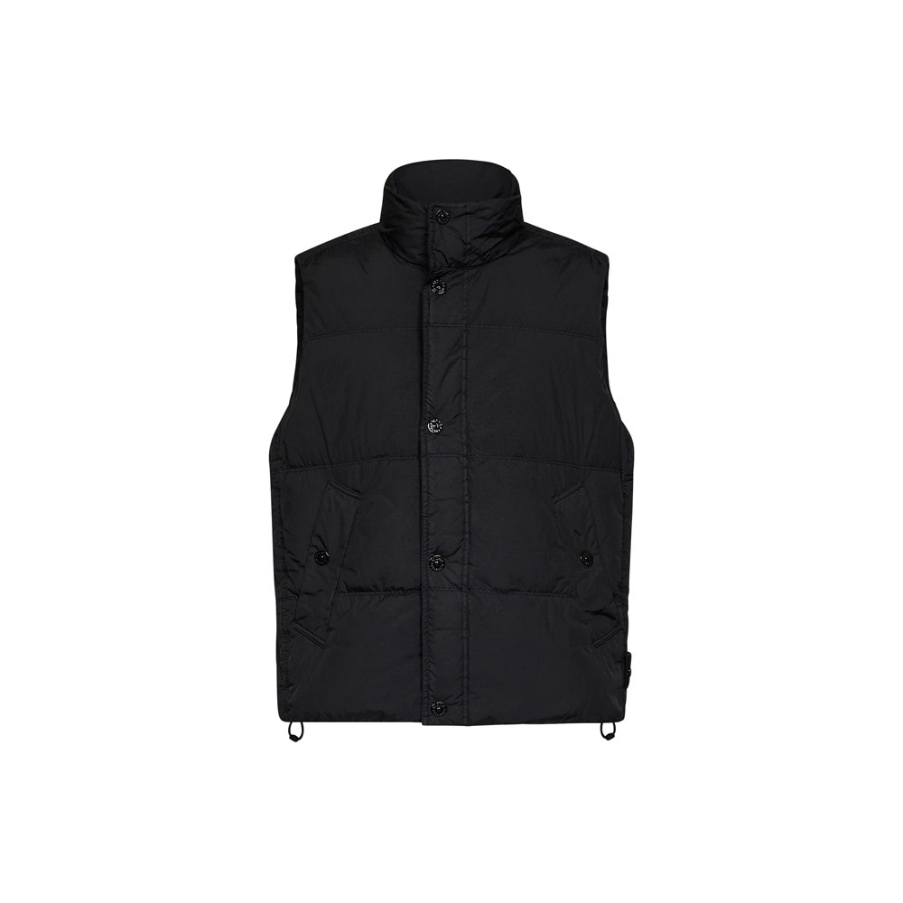 [20% 쿠폰] 스톤 아일랜드 패치 크링클랩스 패딩조끼 블랙 - 26FW([20% 쿠폰] Stone Island Patch Crinkle Reps Puffer Vest Black - 26FW) - 2