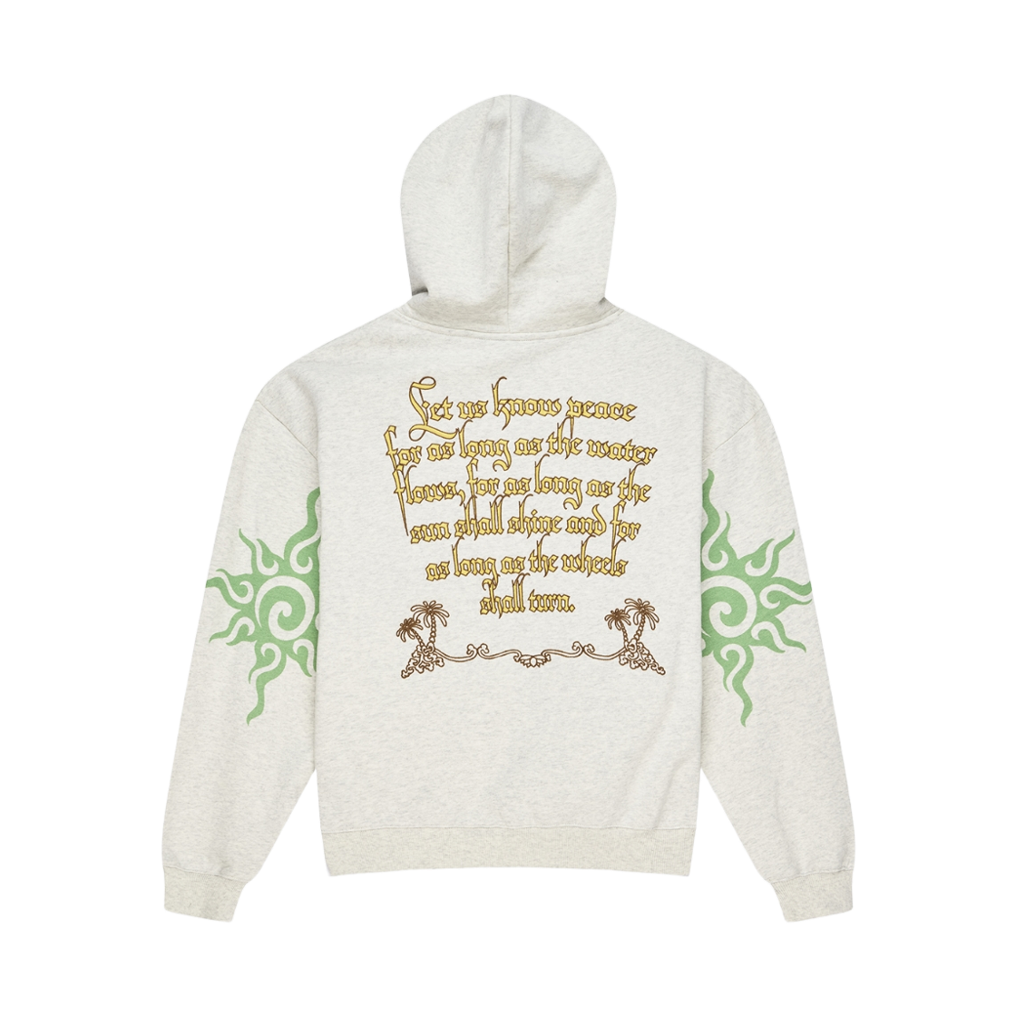 [6% 적립] 데우스 엑스 마키나 인보케이션 후디 라이트 멜란지 그레이([6% 적립] Deus Ex Machina Invocation Hoodie Light Melange Grey) - 2