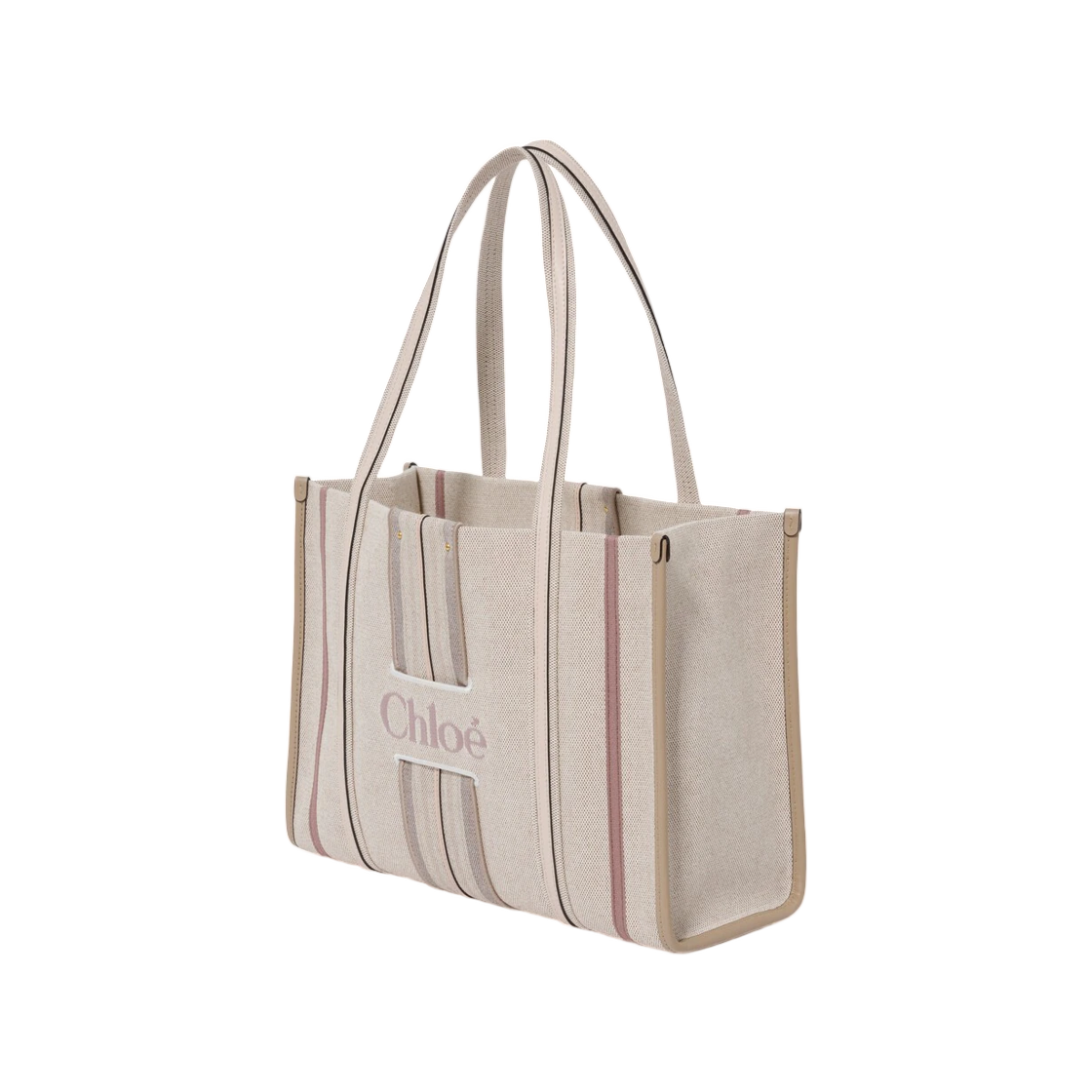 끌로에 우디 루프 토트백 캔버스 누드(Chloe Woody Loop Tote Bag in Canvas Nude) - 2