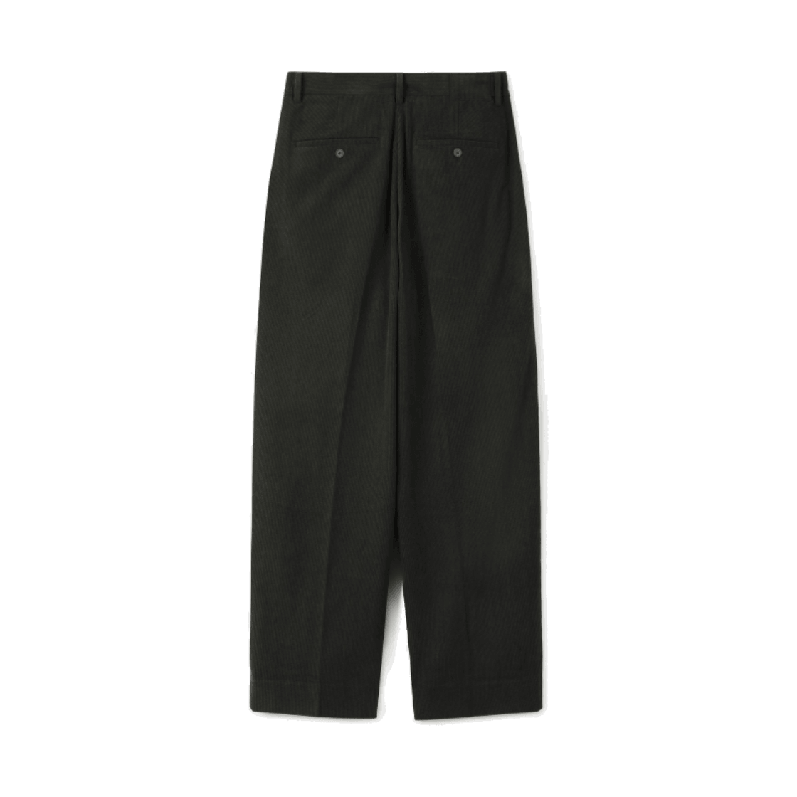 24/7 시리즈 코듀로이 세미 와이드 팬츠 차콜(24/7 series Corduroy Semi-Wide Pants Charcoal) - 2