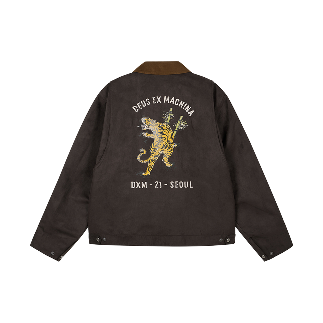 [6% 적립] 데우스 엑스 마키나 로어 워크 재킷 다크 브라운([6% 적립] Deus Ex Machina Roar Work Jacket D/Brown)